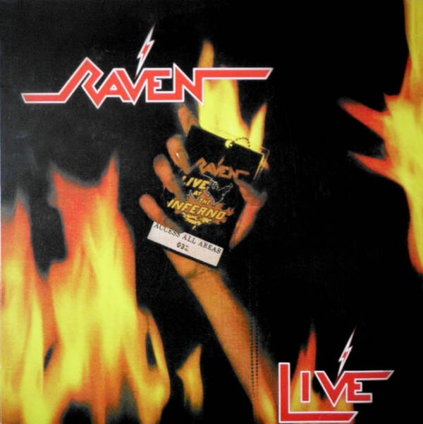 Raven ‎– Live At The Inferno 2lp sealed
