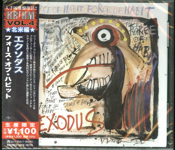 Exodus ‎– Force Of Habit  NEW !!