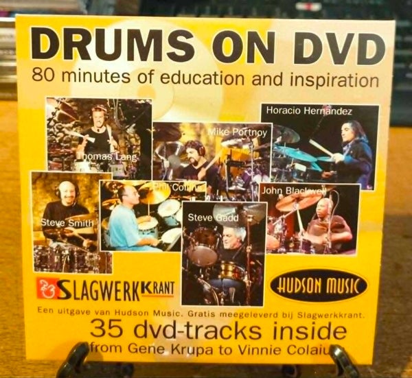 Drums on DVD with well know drummers
