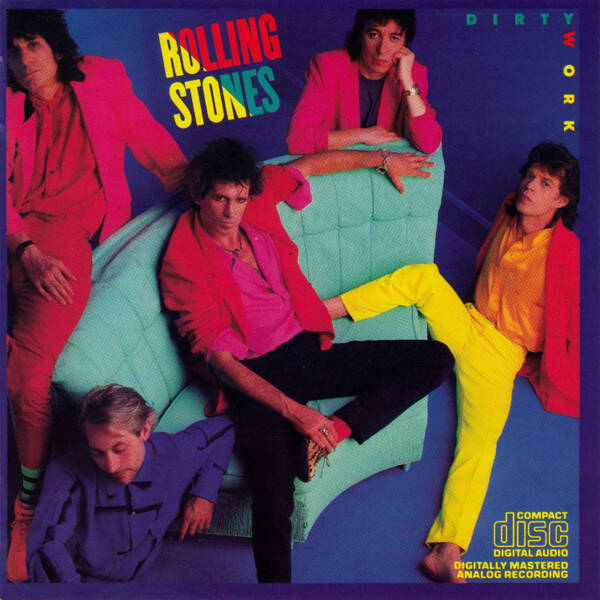 Rolling Stones ‎– Dirty Work Misprint