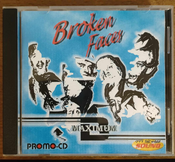 Broken Faces  Promo cd-r
