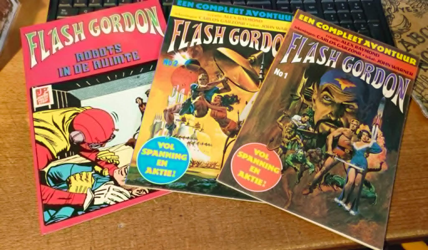 Flash Gorden 3x  lot
