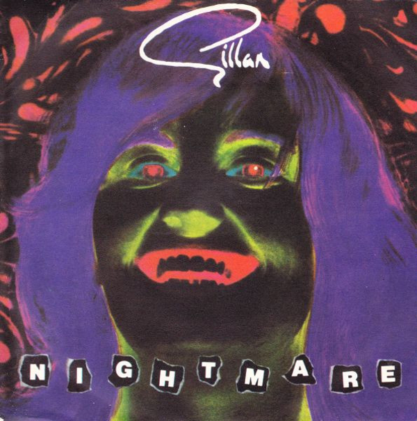 Gillan – Nightmare rare Yugoslavia press