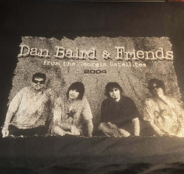 Dan Baird & Friends Tour shirt 2004