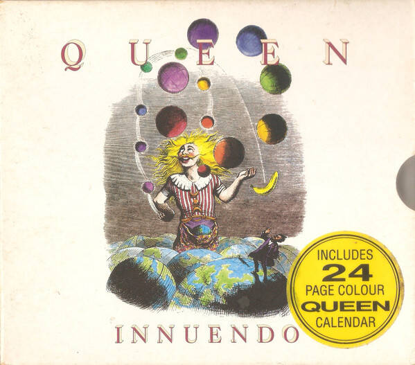 Queen – Innuendo + 24 Page Calendar | BigBadWolfRecords