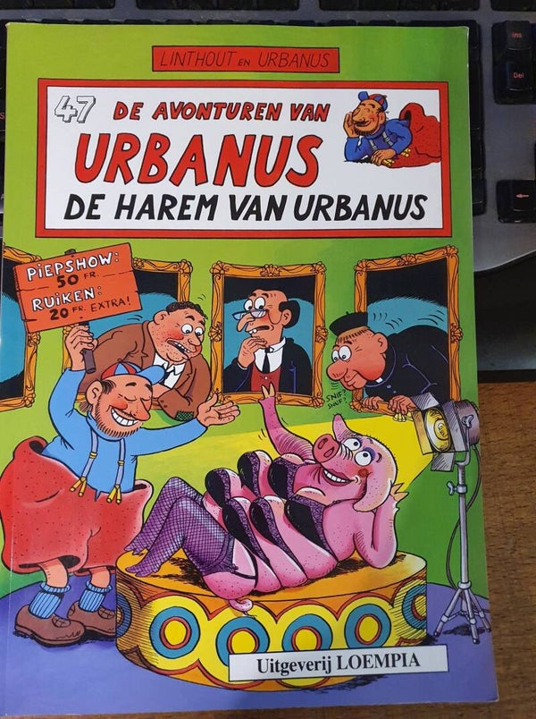 Urbanus " De Avonturen Van " De Harem van Urbanus Number 47