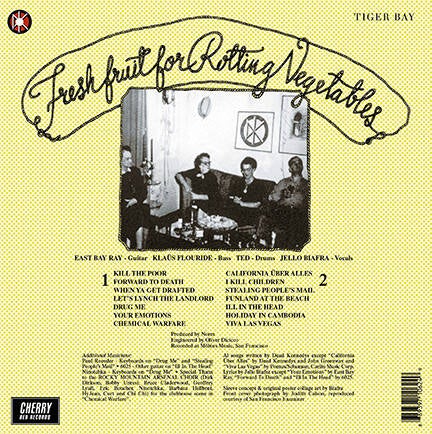 Dead Kennedys ‎– Fresh Fruit For Rotting Vegetables