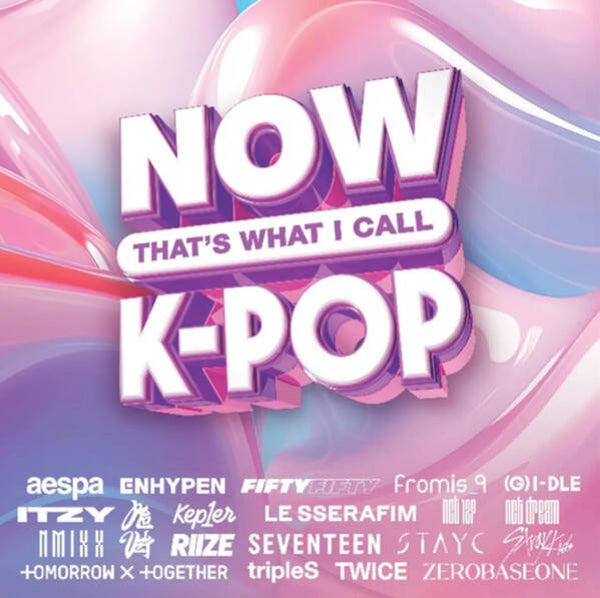 Now That’s What I Call K-Pop PINK vinyl K-POP