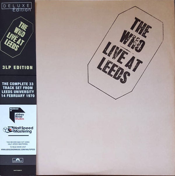 The Who ‎– Live At Leeds 3lp set SEALED