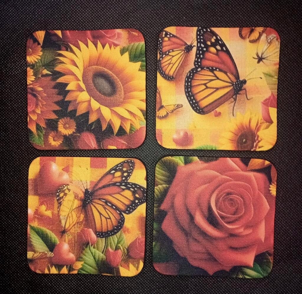 Thin coaster set