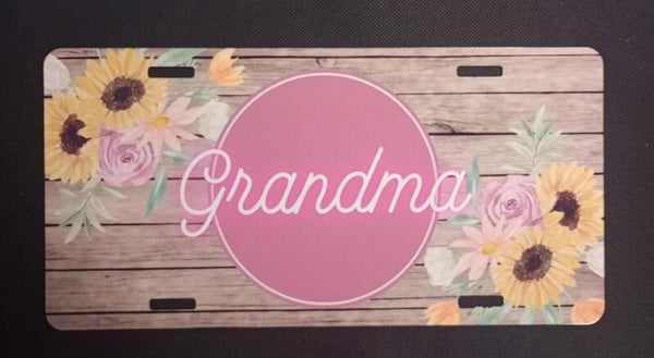 Decorative license plate