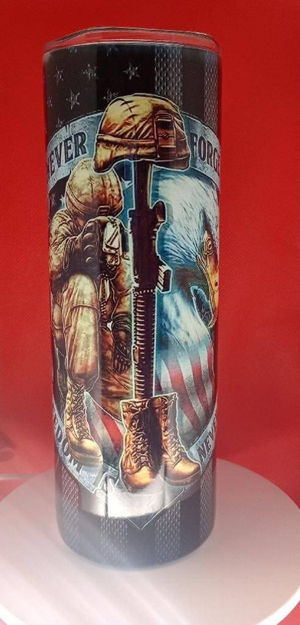 20 oz Tumbler with Straw