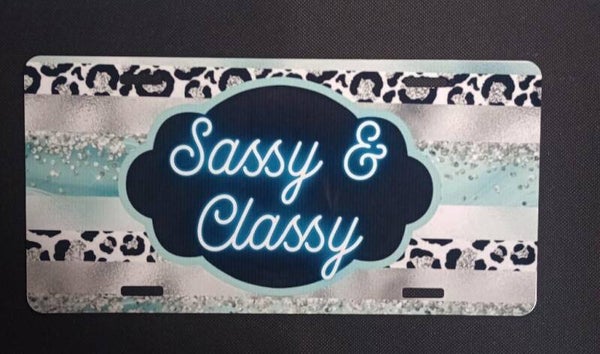 Decorative license plate