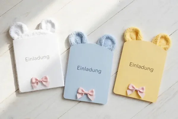 The little Event - Einladung Teddybärchen