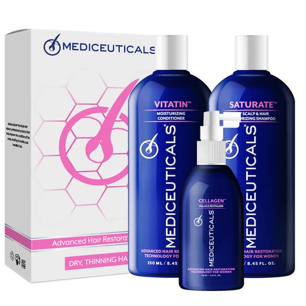 Mediceuticals Advanced Hair Restoration Kit for Woman - Dry