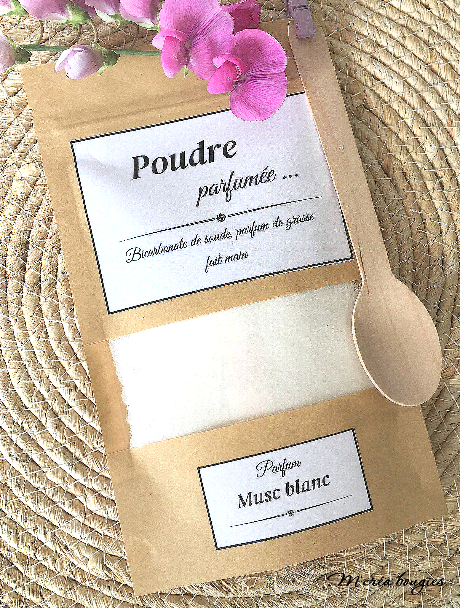 Poudre parfumée "Musc blanc"