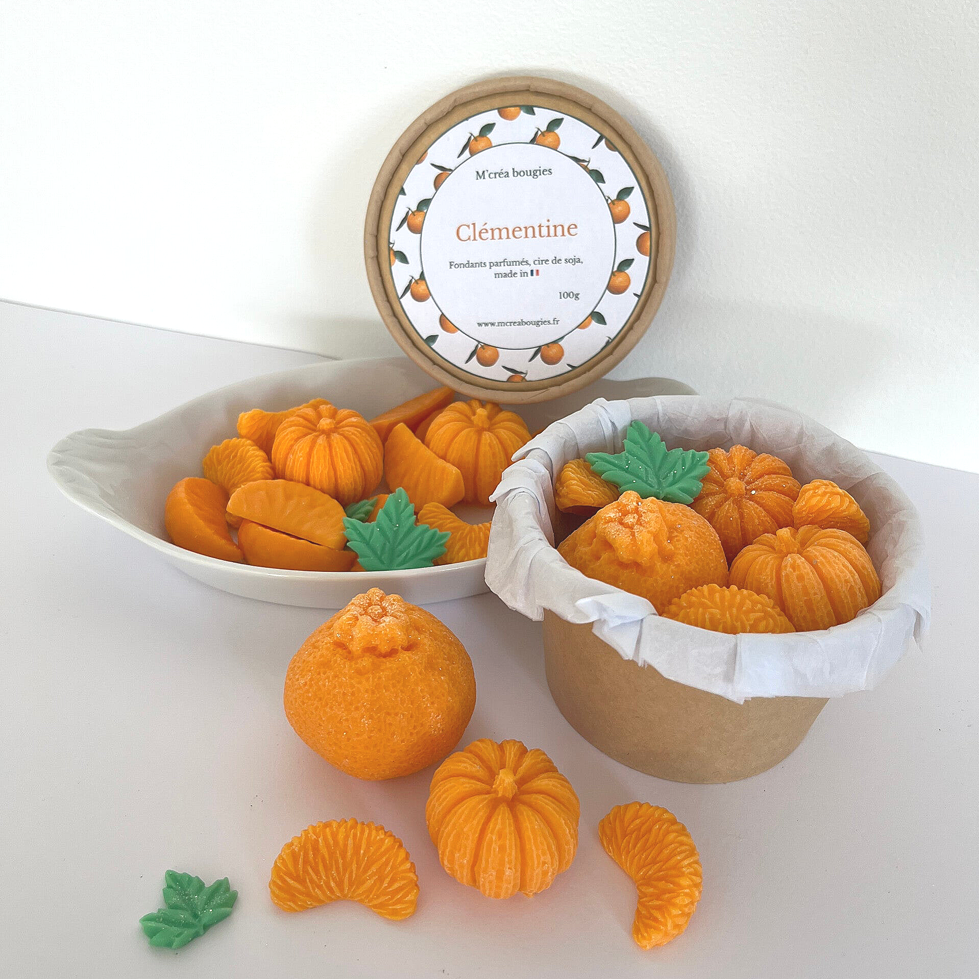 Fondants parfumés "Clémentine"🍊