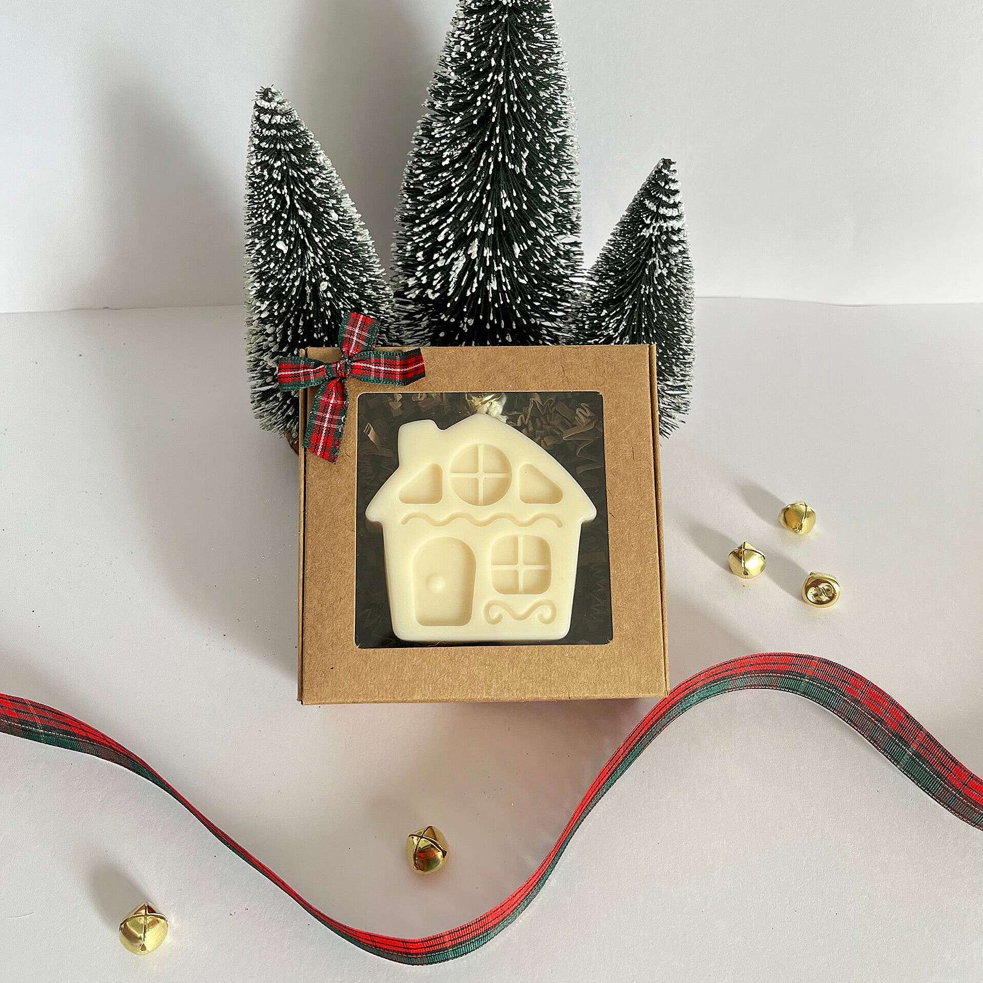 Bougie "Maison pain d'épices"