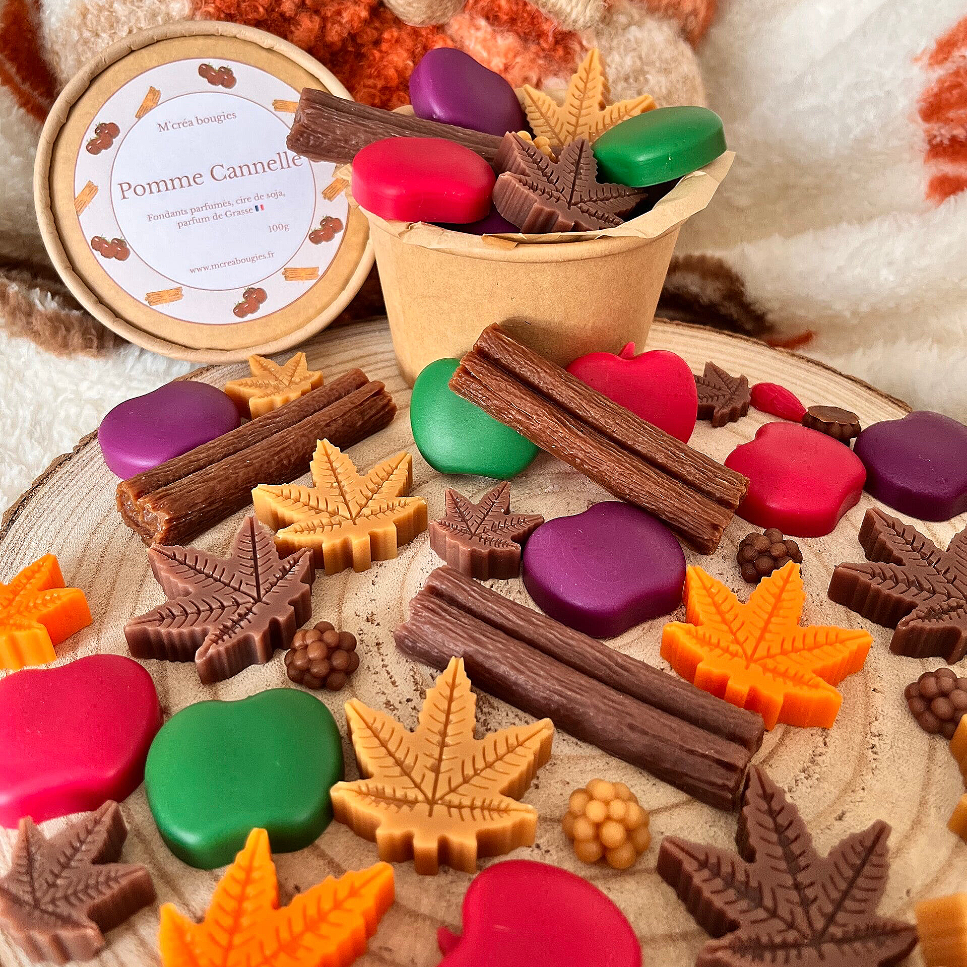 Fondant parfumé "Pomme cannelle"