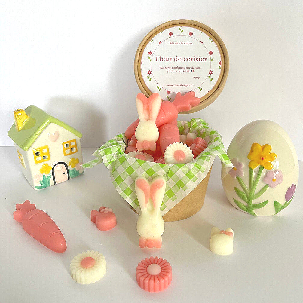 Fondants parfumés "Fleur de cerisier" 🌸