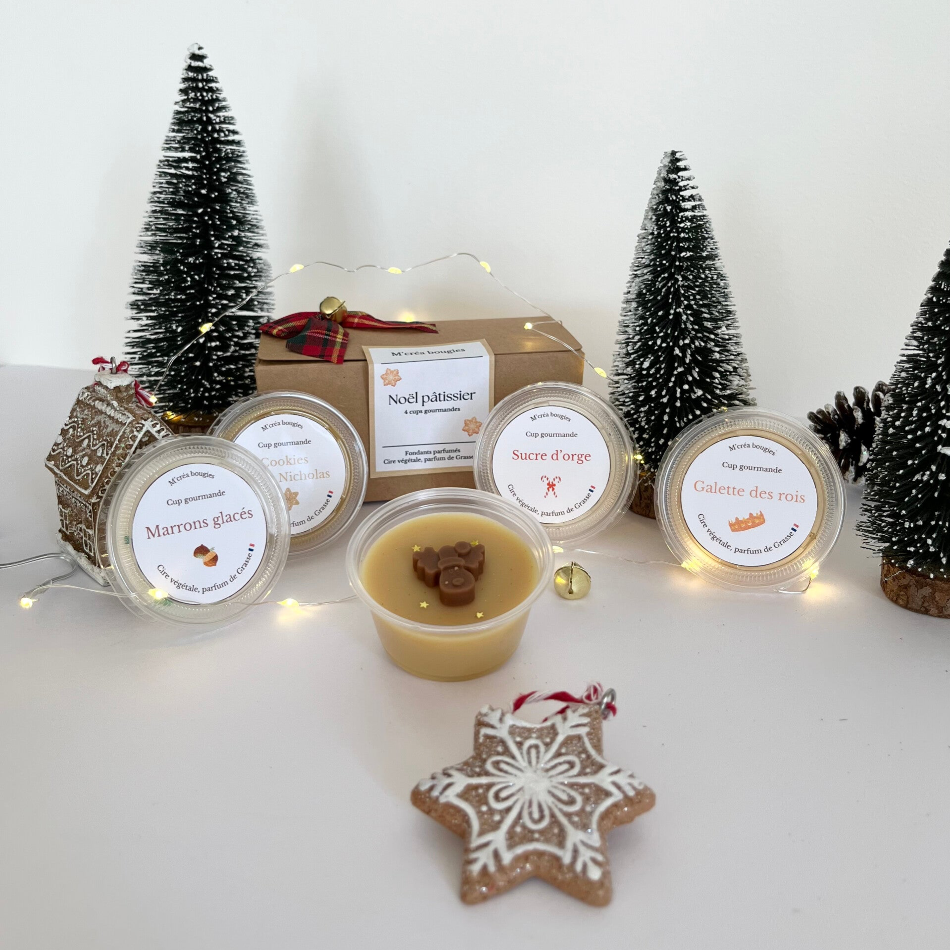 Coffret fondants parfumés "Noël pâtissier"
