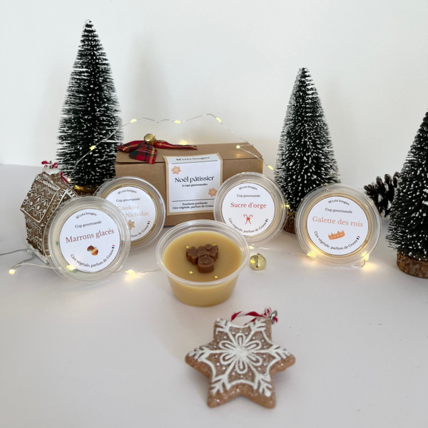 Coffret fondants parfumés "Noël pâtissier"
