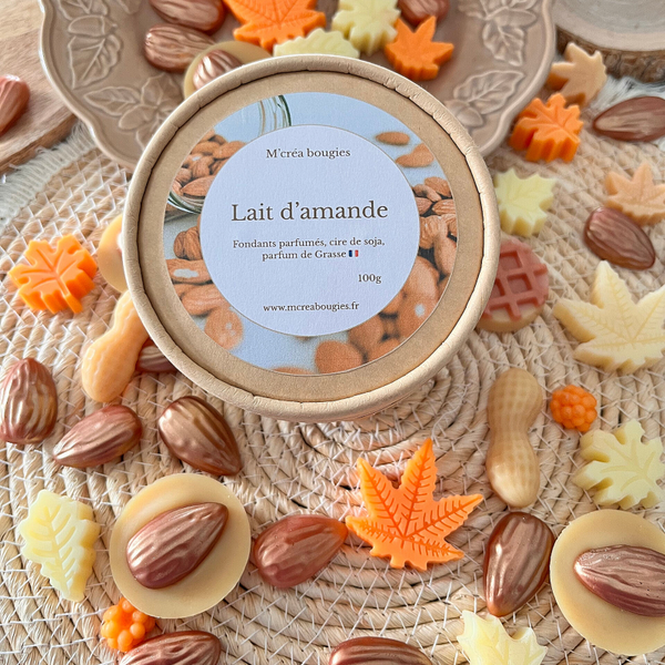 Fondants parfumés "Lait d'amande"