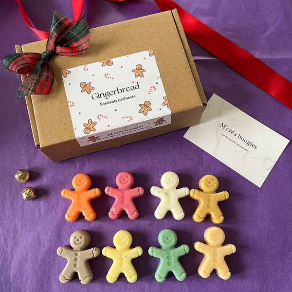 Coffret fondants parfumés "Gingerbread"