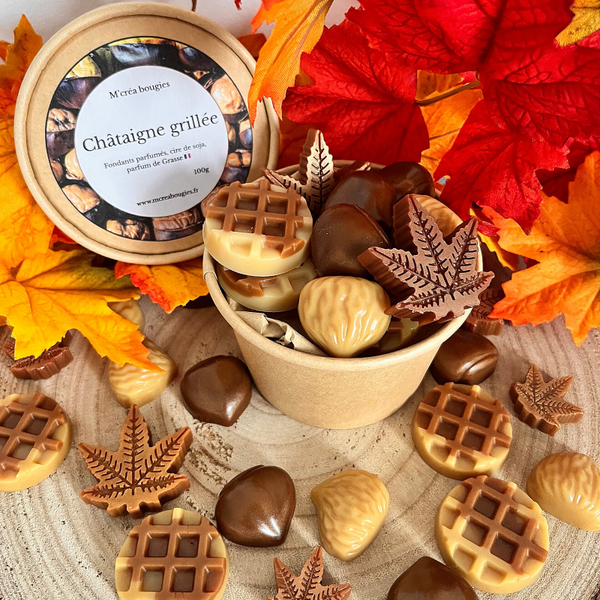 Fondants parfumés "Châtaigne grillée"