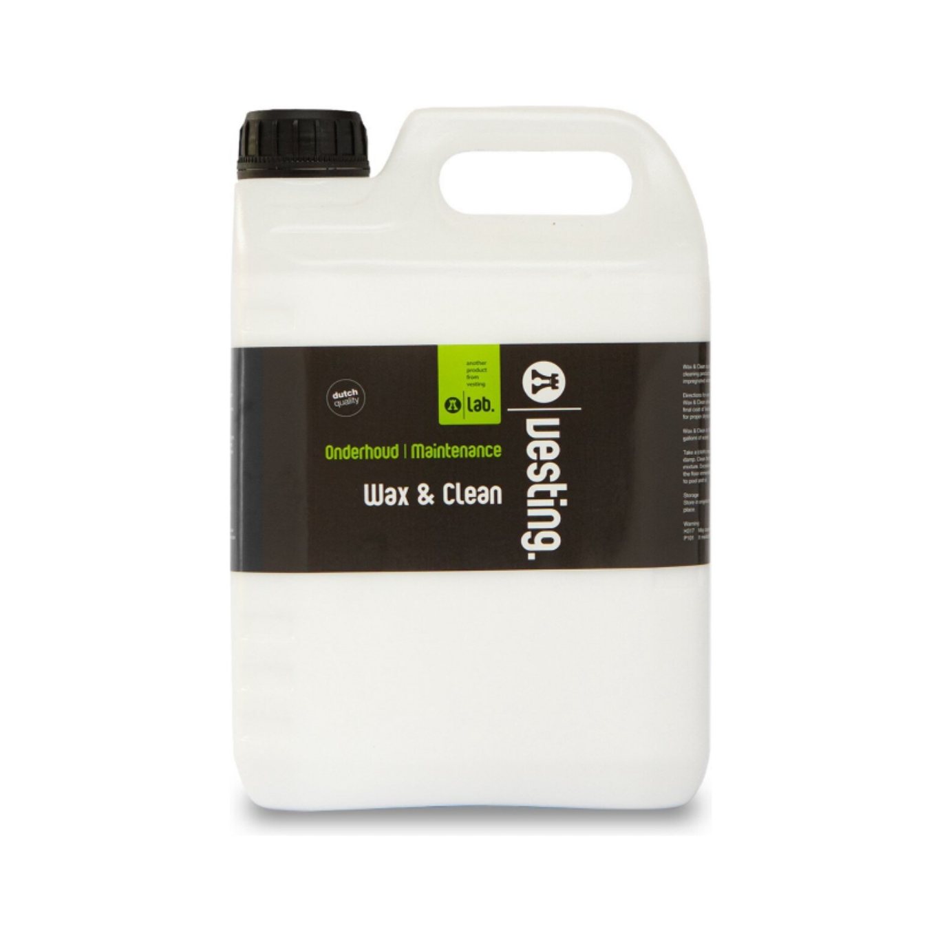 Wax & Clean 2,5 Liter – Beste Parketreiniger & Parketzeep voor Geoliede Houten Vloeren | Reinigt, Voedt & Beschermt