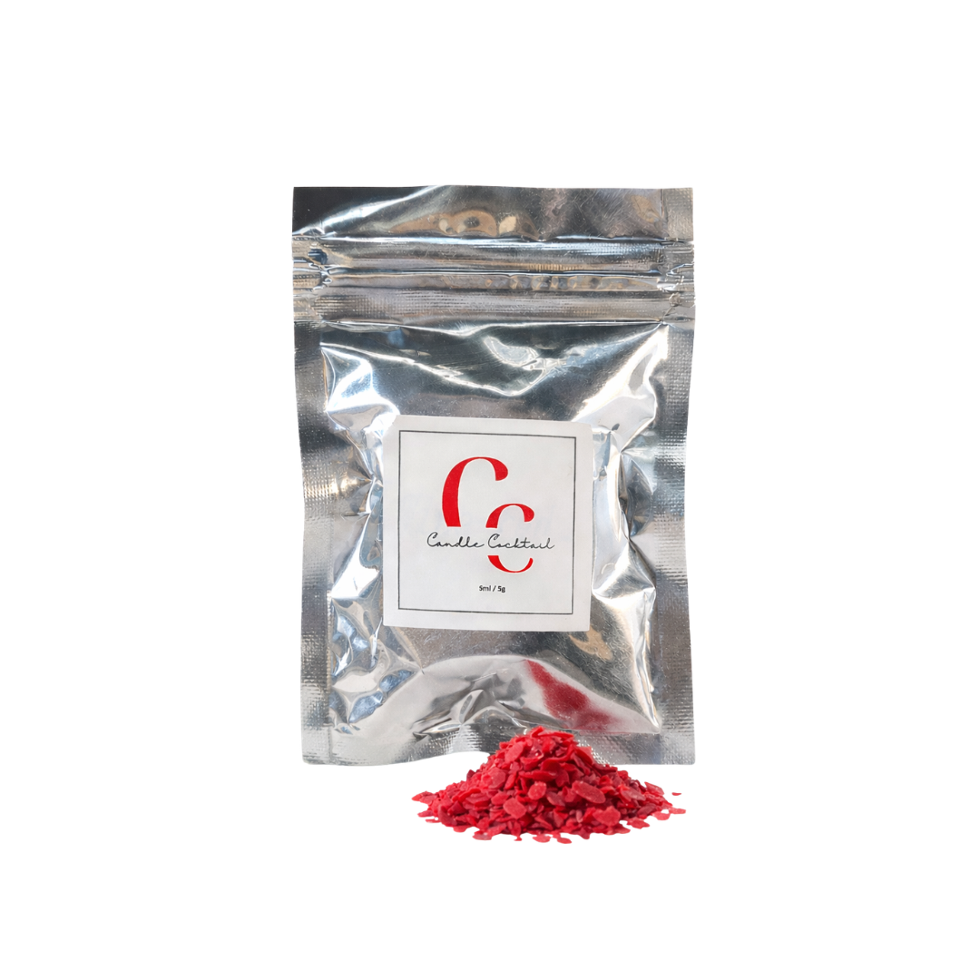 Kleurvlokjes | 5g | Rood | Candle Cocktail®