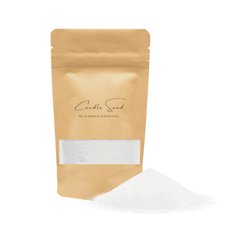 Candle Cocktail® Kaarsenzand | Pearly White | 5KG | Incl. 80 Lontjes