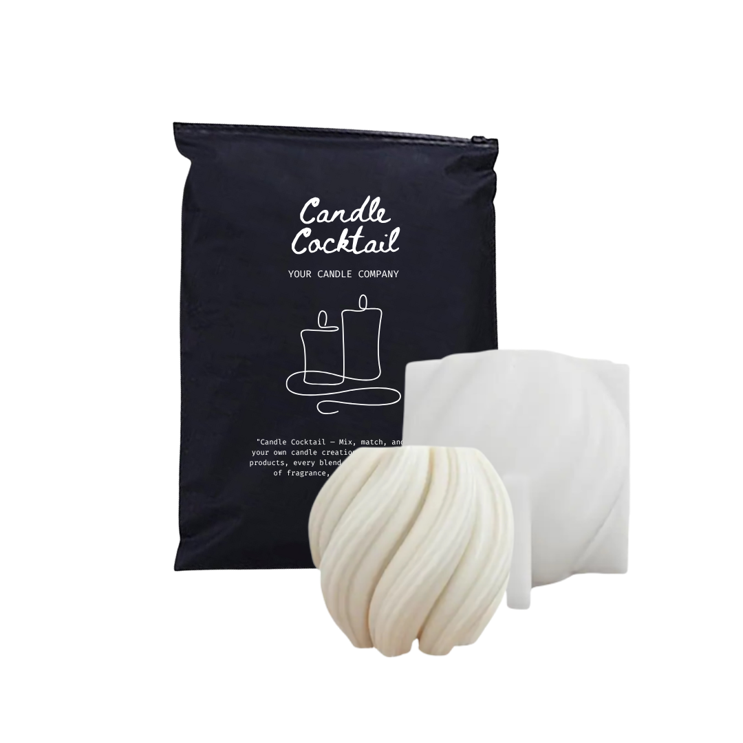 Kaarsenmal | Gedraaid Bolletje | #30