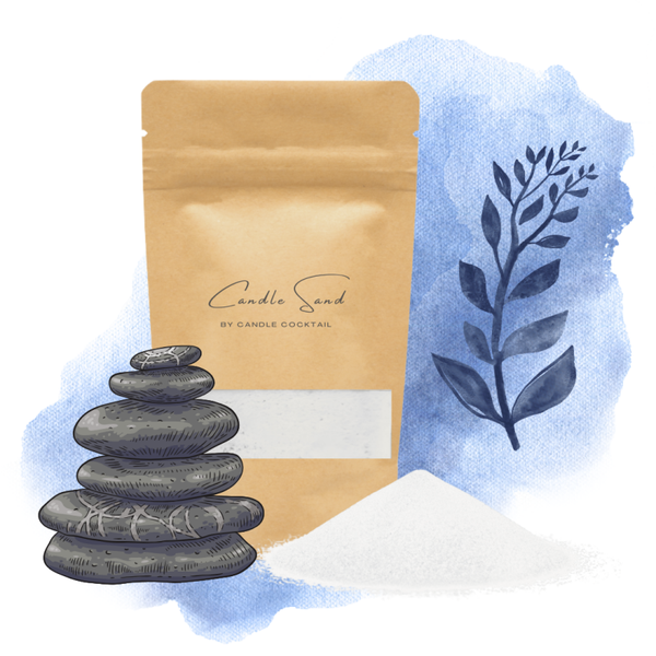 Candle Cocktail® Geurend Kaarsenzand | Spa Experience | Incl. Lontjes