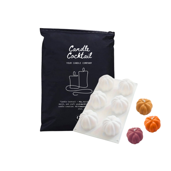 Kaarsenmallen Set | 6 Pumpkin  | Candle Cocktail® | #444