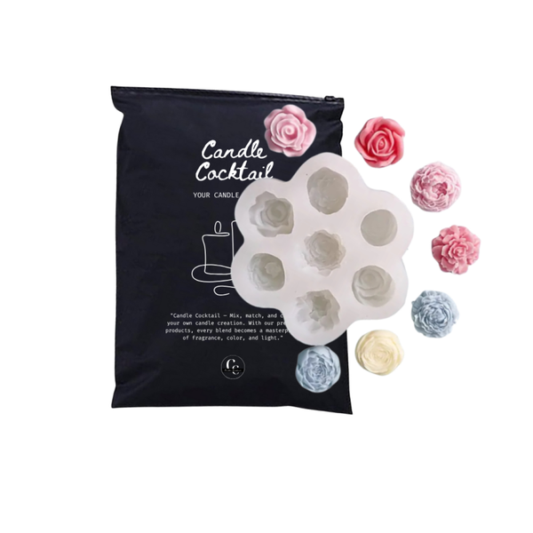 Kaarsenmallen | 7 Bloemetjes | Candle Cocktail® | #152