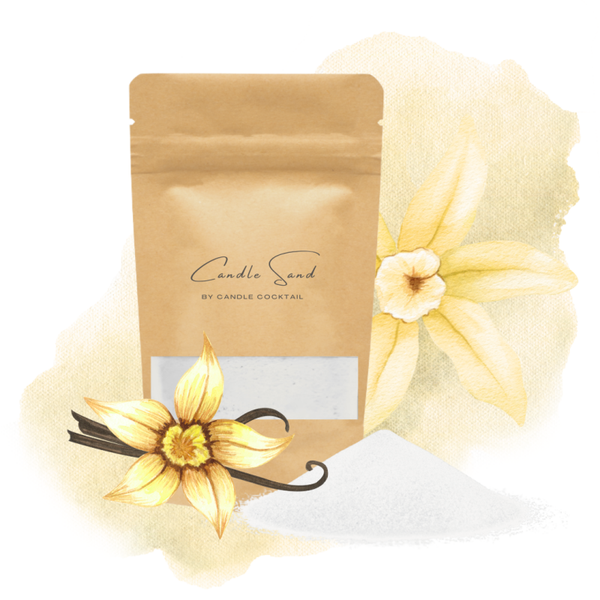 Candle Cocktail® Geurend Kaarsenzand | Vanilla Bean | Incl. Lontjes