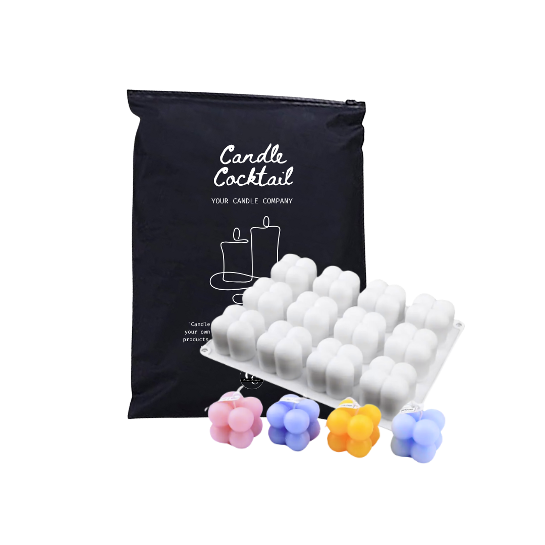 Kaarsenmal | 12 x Mini Bubbel Kaars