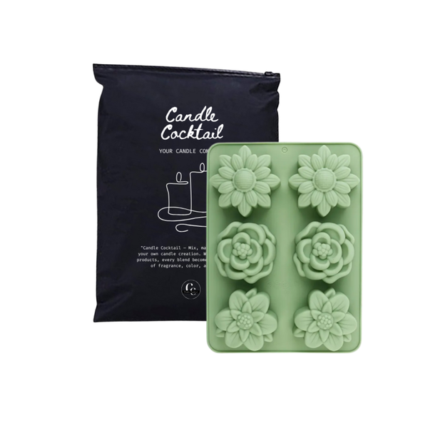 Kaarsenmal | 6 Bloemen Mat | Candle Cocktail® | #444