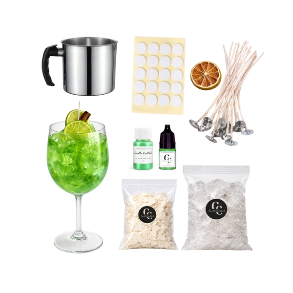 Zelf Mojito Spritz Kaarsen Maken | M | Candle Cocktail®