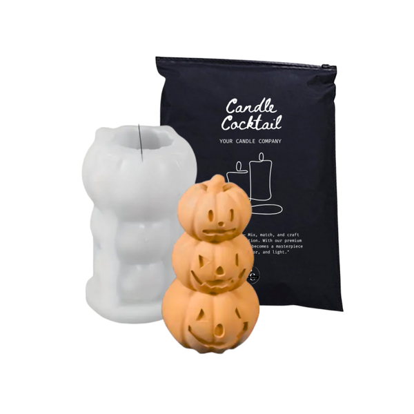 Kaarsenmal | Stapel Pompoentjes | Candle Cocktail® | #168