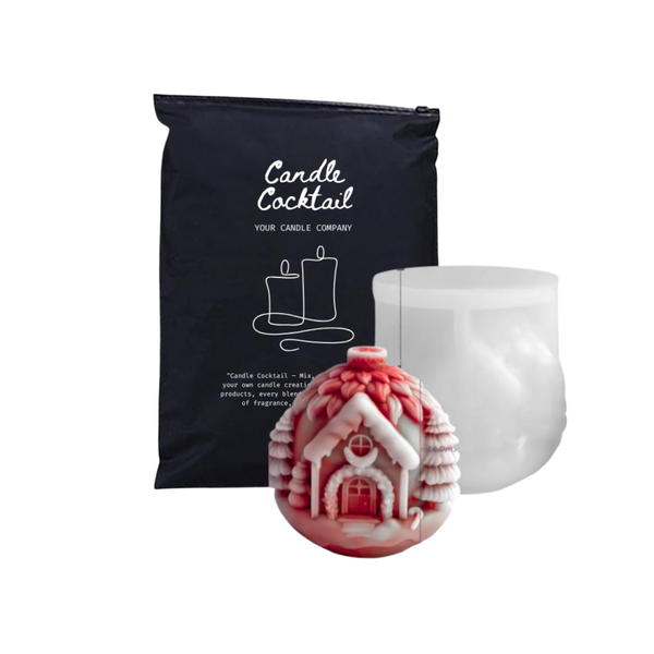 Kaarsenmal | Kerstbol Deluxe | Candle Cocktail® | #64