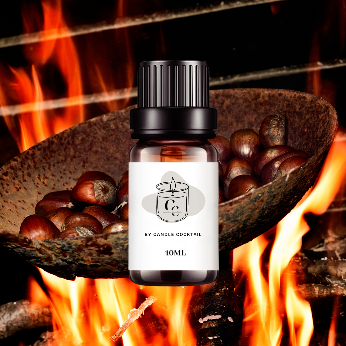 Geurolie | Roasted Chestnuts | 10 ML | Candle Cocktail® | #64