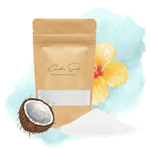 Candle Cocktail® Geurend Kaarsenzand | Island Breeze | Incl. Lontjes