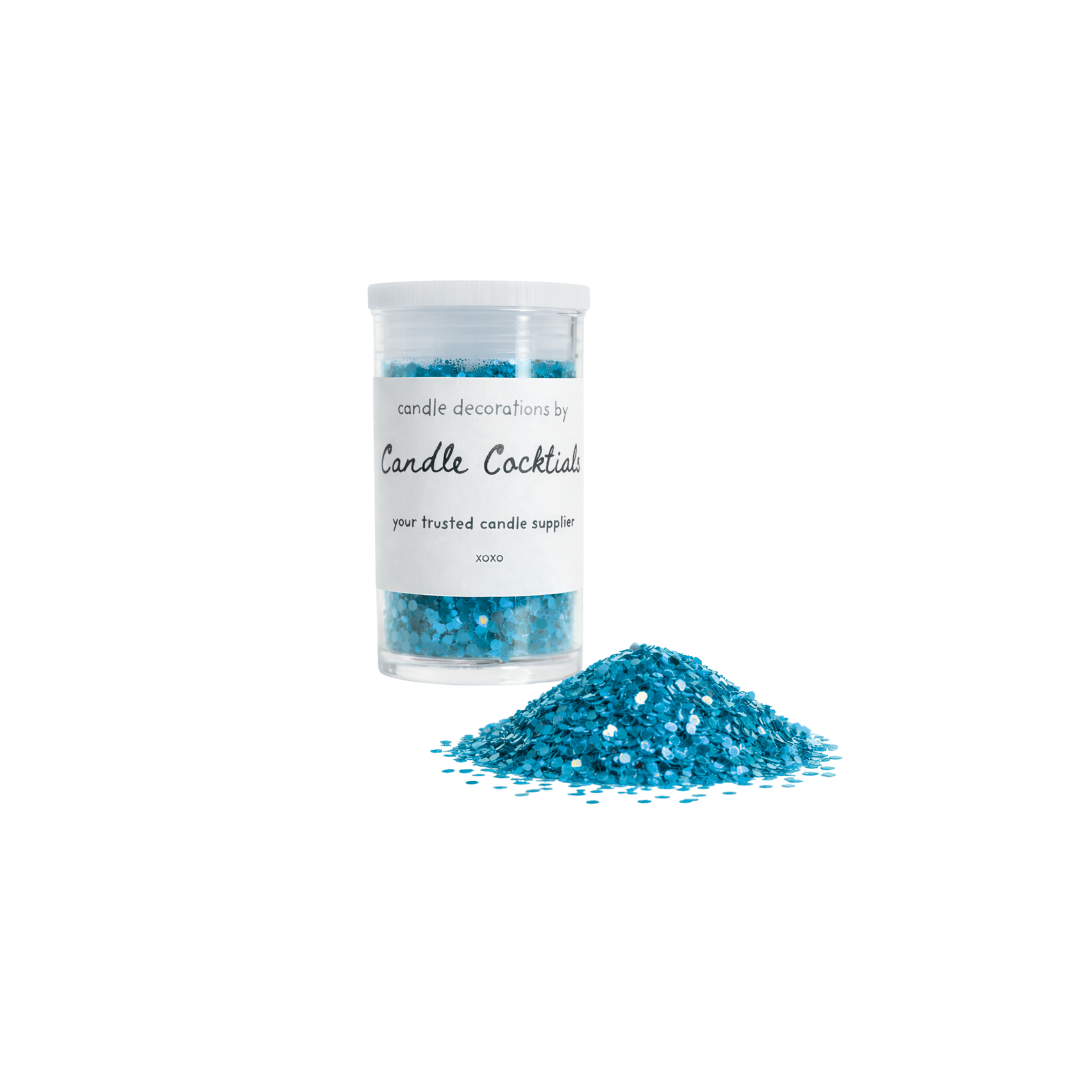 Chunky Glitter | Licht Blauw | Candle Cocktail® | #7