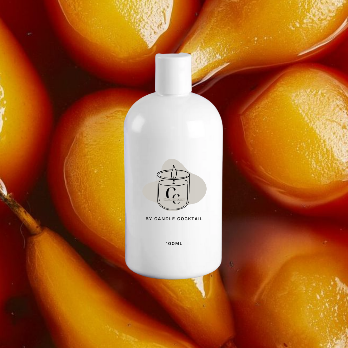 Geurolie | Pear & Caramel | 100 ML | Candle Cocktail® | #535