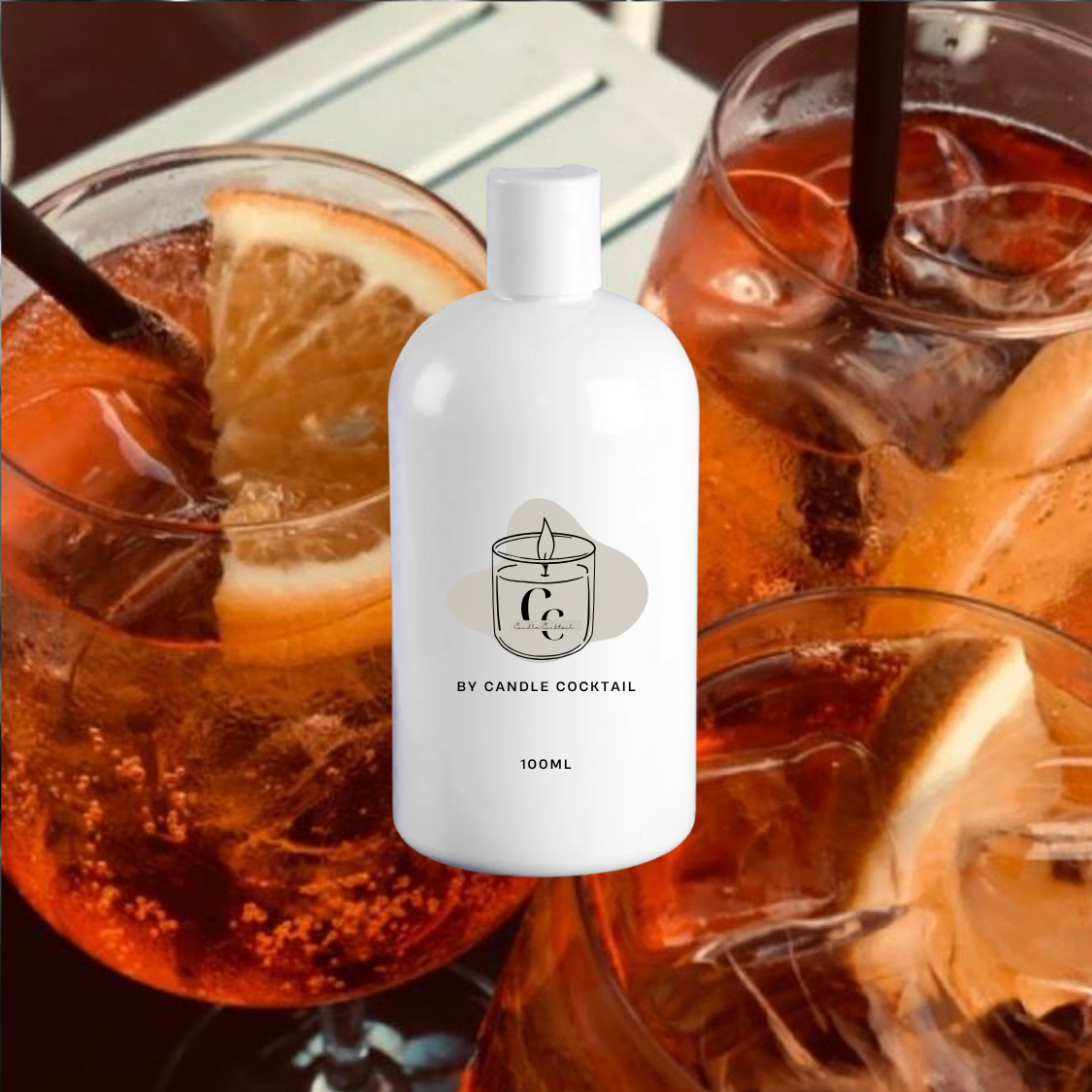 Geurolie | Aperol Spritz | 100 ML | Candle Cocktail® | #550