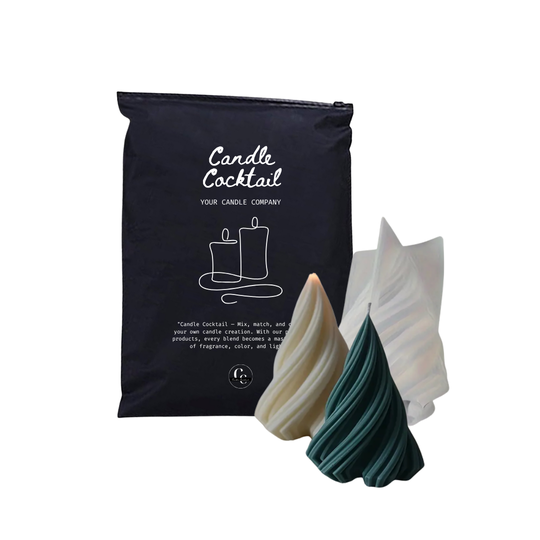 Kaarsenmal | Kerstboom Swirl