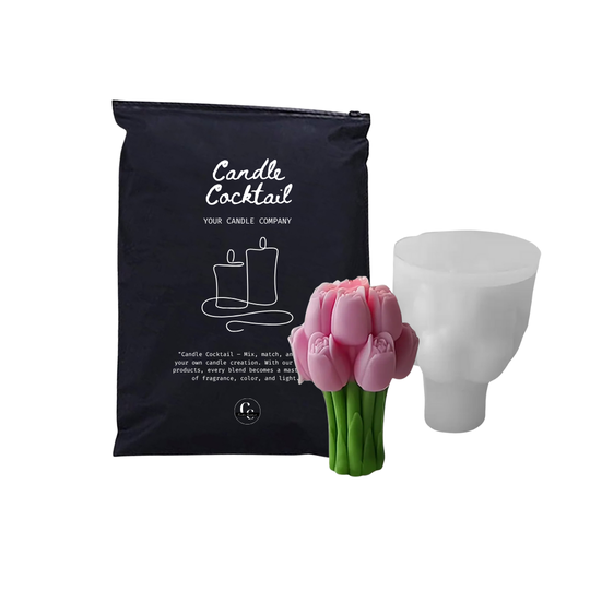 Kaarsenmal | Tulp Boeket | #111