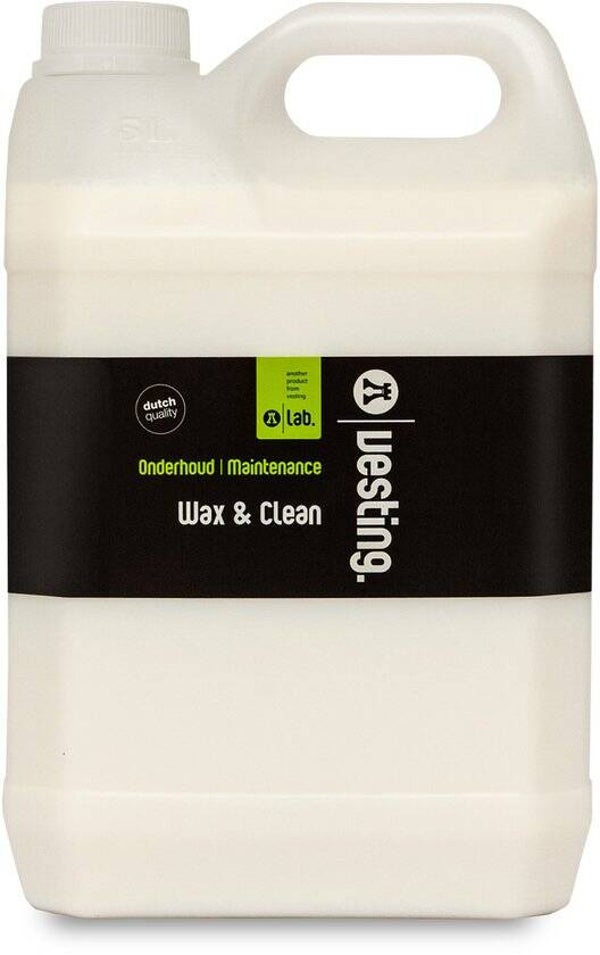 Wax & Clean 5 Liter – Beste Parketreiniger & Parketzeep voor Geoliede Houten Vloeren | Reinigt, Voedt & Beschermt